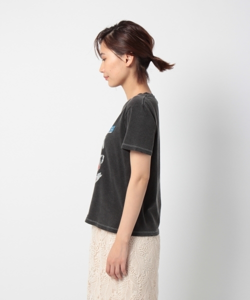 laboratory work（ラボラトリーワーク）の「ペガサスロックTシャツ（Tシャツ/カットソー・レディース・オフホワイト/ブラック・MEDIUM）」の14枚目の写真