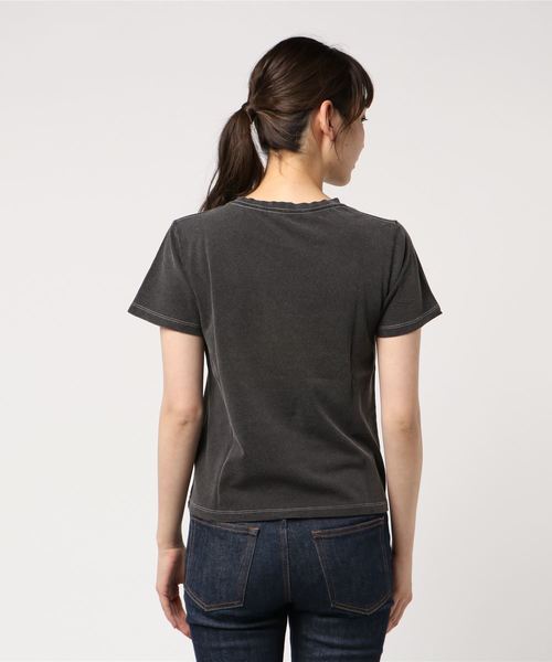 laboratory work（ラボラトリーワーク）の「ペガサスロックTシャツ（Tシャツ/カットソー・レディース・オフホワイト/ブラック・MEDIUM）」の3枚目の写真