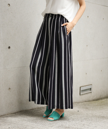 laboratory work | リネン混ストライプパンツ(その他パンツ)