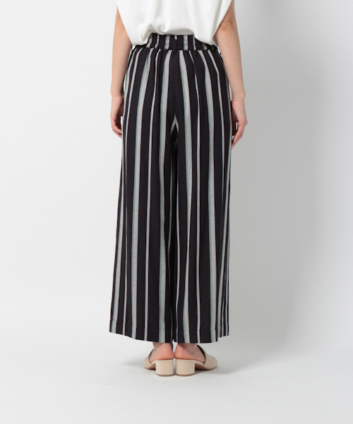 laboratory work（ラボラトリーワーク）の「リネン混ストライプパンツ（その他パンツ・レディース・オフホワイト/ネイビー・SMALL/MEDIUM）」の9枚目の写真