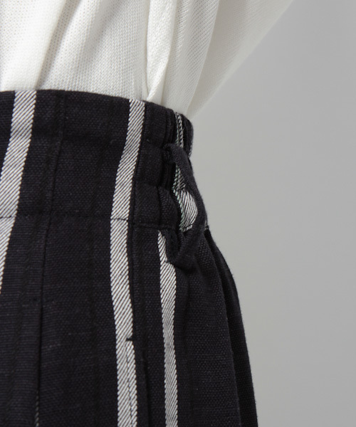 laboratory work（ラボラトリーワーク）の「リネン混ストライプパンツ（その他パンツ・レディース・オフホワイト/ネイビー・SMALL/MEDIUM）」の15枚目の写真