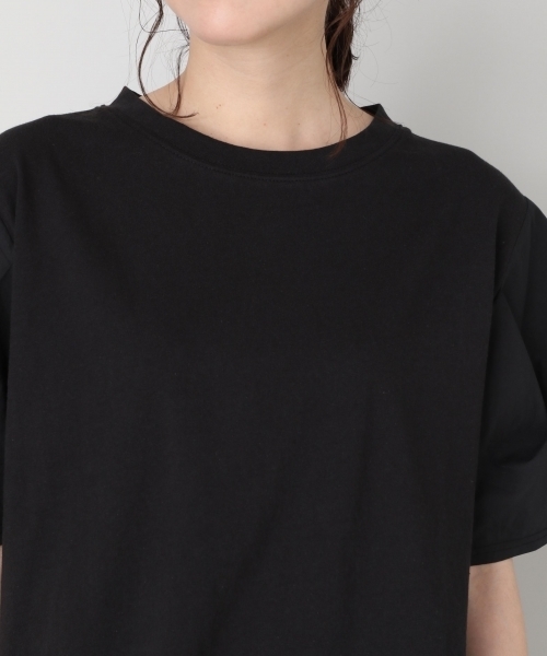 LOWRYS FARM(ローリーズファーム)の「ソデタックプルオーバー/SS 802215(Tシャツ/カットソー・レディース・ホワイト/ホワイト×ブラック/ブラック/グレー・LARGE/MEDIUM)」の11枚目の写真