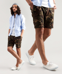 NANO universe | カモ柄ナローショーツ(その他パンツ)