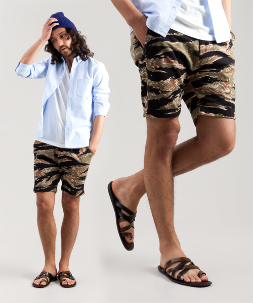 NANO universe（ナノユニバース）の「カモ柄ナローショーツ（その他パンツ・メンズ・その他1/その他2/その他3/その他4/その他5/その他6・28/30/32）」の5枚目の写真