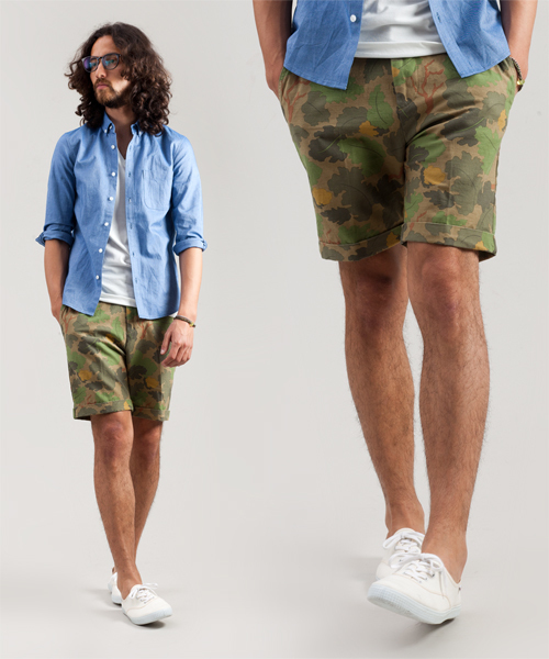 NANO universe（ナノユニバース）の「カモ柄ナローショーツ（その他パンツ・メンズ・その他1/その他2/その他3/その他4/その他5/その他6・28/30/32）」の6枚目の写真