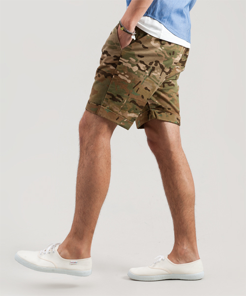 NANO universe（ナノユニバース）の「カモ柄ナローショーツ（その他パンツ・メンズ・その他1/その他2/その他3/その他4/その他5/その他6・28/30/32）」の7枚目の写真