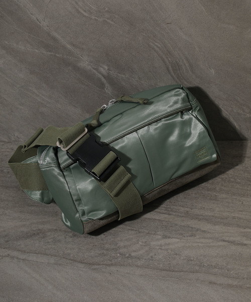 PORTER(ポーター)の「【PORTER】FADE WAIST BAG(ショルダーバッグ・メンズ・カーキ・FREE)」の1枚目の写真