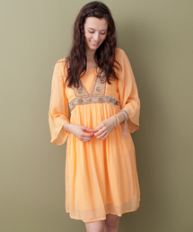 green label relaxing | INDIA ムナモト/ビーズ ワンピース(ワンピース)