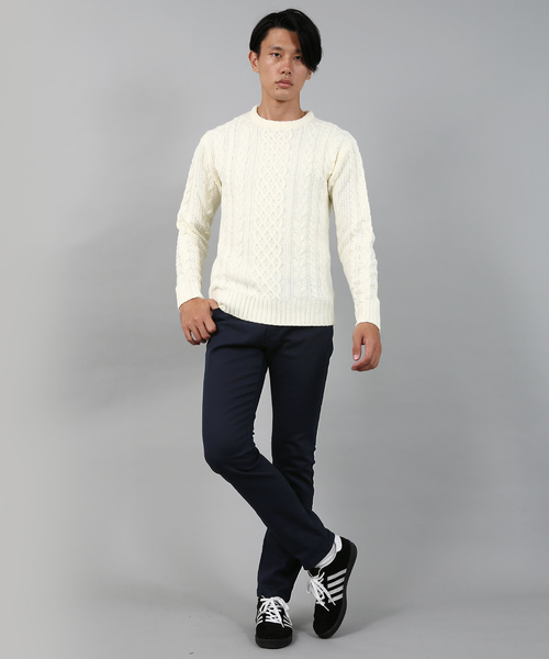 Ressaca（レサーカ）の「ストレッチテーパードパンツ カラーパンツ / ホワイトパンツ（その他パンツ・メンズ・ベージュ/ブラック/ブラウン/チャコール/モカ/ネイビー/オリーブ/ホワイト/ワイン・S/M/L/XL）」の16枚目の写真