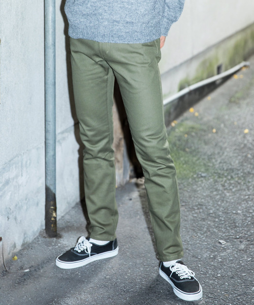 Ressaca（レサーカ）の「ストレッチテーパードパンツ カラーパンツ / ホワイトパンツ（その他パンツ・メンズ・ベージュ/ブラック/ブラウン/チャコール/モカ/ネイビー/オリーブ/ホワイト/ワイン・S/M/L/XL）」の7枚目の写真