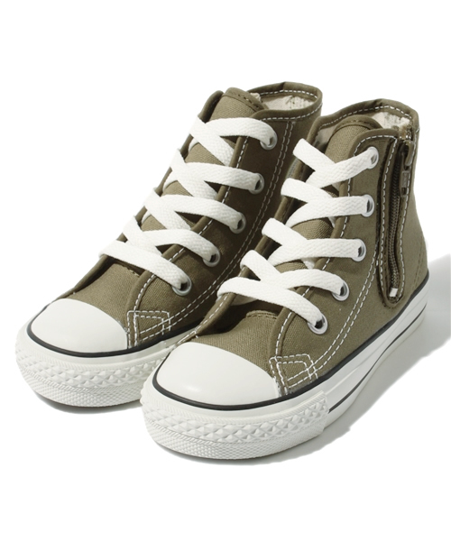 CONVERSE（コンバース）の「CHILD ALL STAR RZ HI/チャイルド オールスター R ZHI（スニーカー・キッズ・カーキ/ピンク系その他・15cm/16cm/17cm/18cm/19cm/20cm/21cm/22cm）」の2枚目の写真
