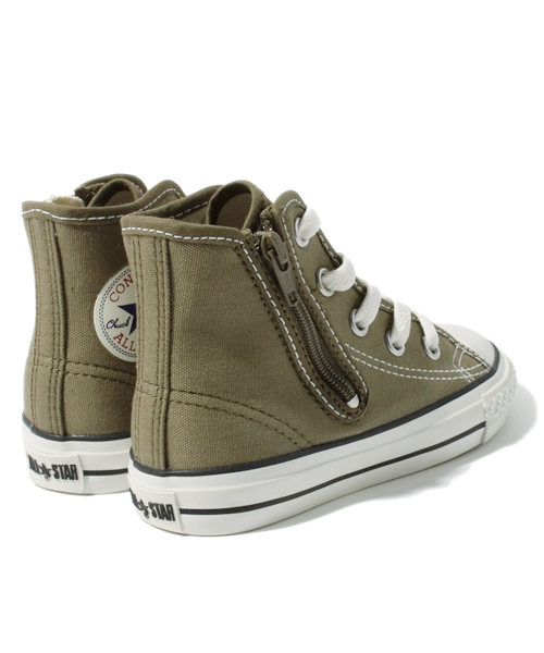 CONVERSE（コンバース）の「CHILD ALL STAR RZ HI/チャイルド オールスター R ZHI（スニーカー・キッズ・カーキ/ピンク系その他・15cm/16cm/17cm/18cm/19cm/20cm/21cm/22cm）」の5枚目の写真