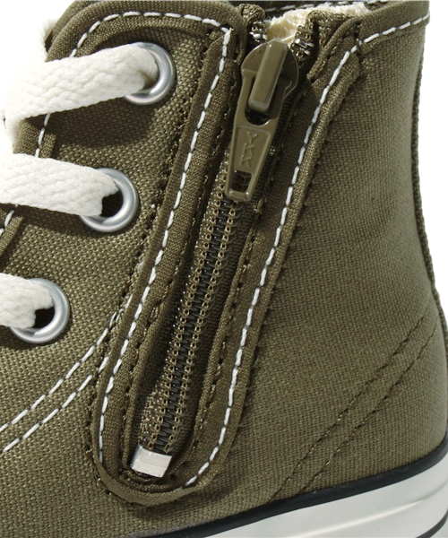 CONVERSE（コンバース）の「CHILD ALL STAR RZ HI/チャイルド オールスター R ZHI（スニーカー・キッズ・カーキ/ピンク系その他・15cm/16cm/17cm/18cm/19cm/20cm/21cm/22cm）」の9枚目の写真