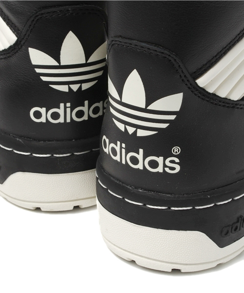 adidas Originals（アディダスオリジナルス）の「80年代バッシュ アディダス オリジナルス ライバルリー リバルリー adidas Originals RIVALRY Hi（スニーカー・メンズ・ホワイト/ブラック・27cm/27.5cm/28cm/26.5cm/28.5cm）」の9枚目の写真