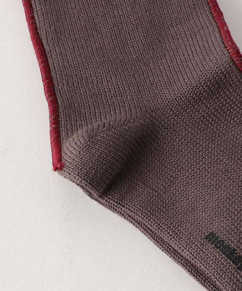 MONKEY TIME(モンキータイム)の「<monkey time> LOCK SAWING SOCKS/ソックス(ソックス/靴下・メンズ・ダークグリーン/ブラック/ホワイト/ダークグレー・FREE)」の7枚目の写真