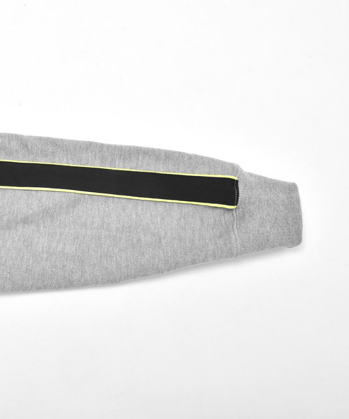 MinoriTY（マイノリティ）の「2本ライン/袖ラインZIPビッグパーカー（パーカー・メンズ・ブラック系その他2/ホワイト系その他2/グレー系その他2/ブラック系その他/ホワイト系その他/グレー系その他・FREE）」の12枚目の写真