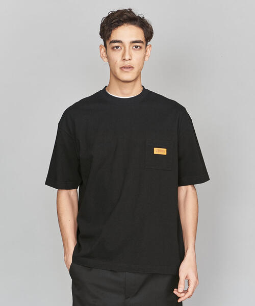UNIVERSAL OVERALL（ユニバーサルオーバーオール）の「【別注】 ＜UNIVERSAL OVERALL＞ 1POC S/T/Ｔシャツ（Tシャツ/カットソー・メンズ・ホワイト/イエロー/ブラウン/グレー/ブラック・X-LARGE/LARGE/SMALL/MEDIUM）」の3枚目の写真