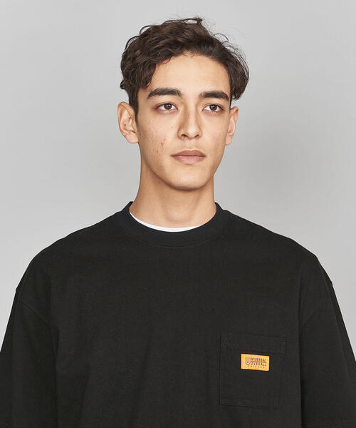 UNIVERSAL OVERALL（ユニバーサルオーバーオール）の「【別注】 ＜UNIVERSAL OVERALL＞ 1POC S/T/Ｔシャツ（Tシャツ/カットソー・メンズ・ホワイト/イエロー/ブラウン/グレー/ブラック・X-LARGE/LARGE/SMALL/MEDIUM）」の13枚目の写真