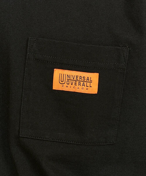 UNIVERSAL OVERALL（ユニバーサルオーバーオール）の「【別注】 ＜UNIVERSAL OVERALL＞ 1POC S/T/Ｔシャツ（Tシャツ/カットソー・メンズ・ホワイト/イエロー/ブラウン/グレー/ブラック・X-LARGE/LARGE/SMALL/MEDIUM）」の6枚目の写真