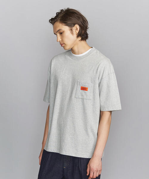 UNIVERSAL OVERALL（ユニバーサルオーバーオール）の「【別注】 ＜UNIVERSAL OVERALL＞ 1POC S/T/Ｔシャツ（Tシャツ/カットソー・メンズ・ホワイト/イエロー/ブラウン/グレー/ブラック・X-LARGE/LARGE/SMALL/MEDIUM）」の7枚目の写真