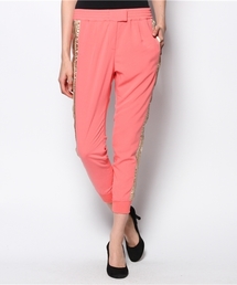 PLST | サテン切替ソフトツイルイージーパンツ(その他パンツ)