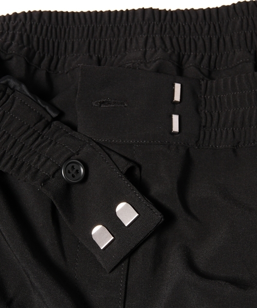 PLST（プラステ）の「サテン切替ソフトツイルイージーパンツ（その他パンツ・レディース・ブラック/ダークブルー/サーモンピンク・2）」の11枚目の写真