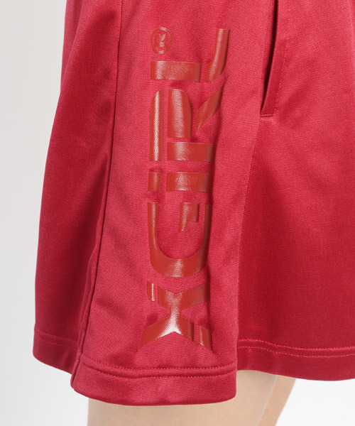 X-girl（エックスガール）の「ACTIVE SHORTS（スラックス・レディース・ブラック/レッド/ネイビー・2/1）」の8枚目の写真