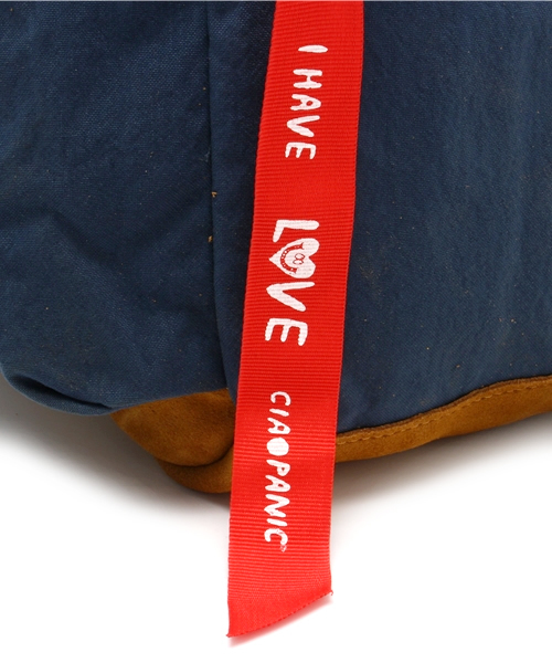 CIAOPANIC（チャオパニック）の「【I HAVE LOVE】　SANDDAYPACK（バックパック/リュック・レディース・ブラック/レッド/ベージュ/ネイビー・FREE）」の14枚目の写真