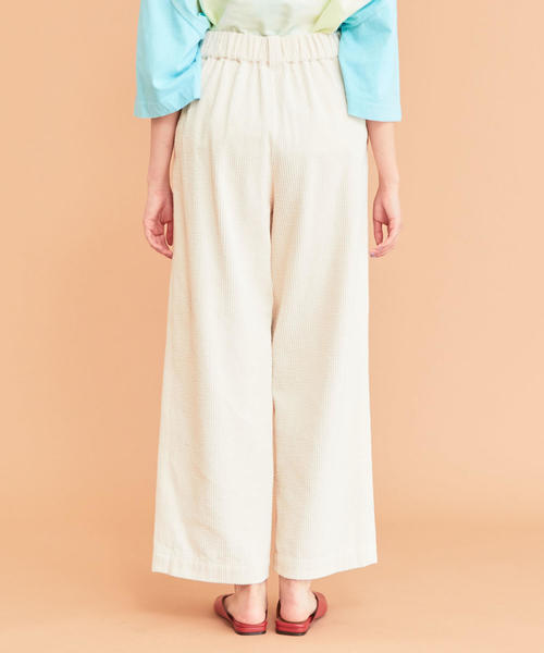 BEAUTY&YOUTH UNITED ARROWS（ビューティーアンドユースユナイテッドアローズ）の「BY∴ コーデュロイワイドパンツ -ウォッシャブル-о（その他パンツ・レディース・ライム/ライラック/オフホワイト・SMALL/MEDIUM）」の11枚目の写真