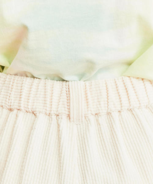 BEAUTY&YOUTH UNITED ARROWS（ビューティーアンドユースユナイテッドアローズ）の「BY∴ コーデュロイワイドパンツ -ウォッシャブル-о（その他パンツ・レディース・ライム/ライラック/オフホワイト・SMALL/MEDIUM）」の7枚目の写真