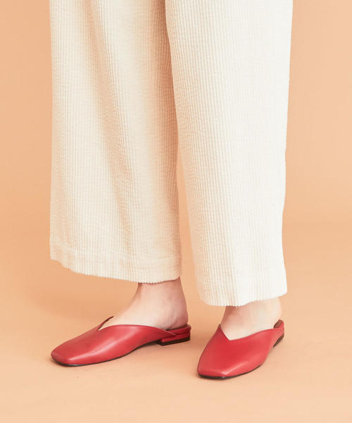 BEAUTY&YOUTH UNITED ARROWS（ビューティーアンドユースユナイテッドアローズ）の「BY∴ コーデュロイワイドパンツ -ウォッシャブル-о（その他パンツ・レディース・ライム/ライラック/オフホワイト・SMALL/MEDIUM）」の5枚目の写真