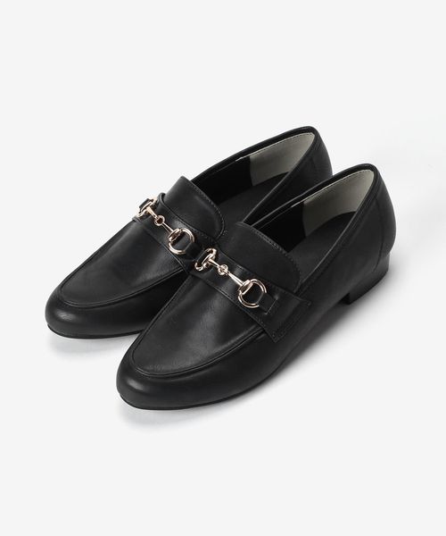 MAJESTIC LEGON(マジェスティックレゴン)の「ビット付きローファー(ローファー)」|ブラック系その他