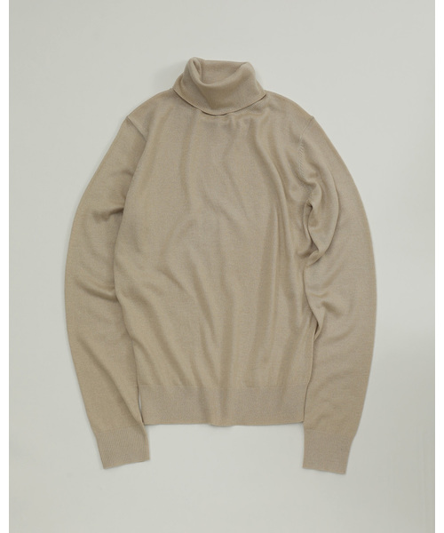 TODAYFUL（トゥデイフル）の「ハイゲージタートルニット（ニット/セーター・レディース・ホワイト/ナチュラル/オリーブ/イエロー・FREE）」の11枚目の写真