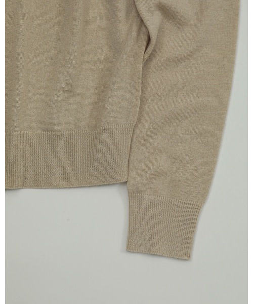 TODAYFUL（トゥデイフル）の「ハイゲージタートルニット（ニット/セーター・レディース・ホワイト/ナチュラル/オリーブ/イエロー・FREE）」の13枚目の写真