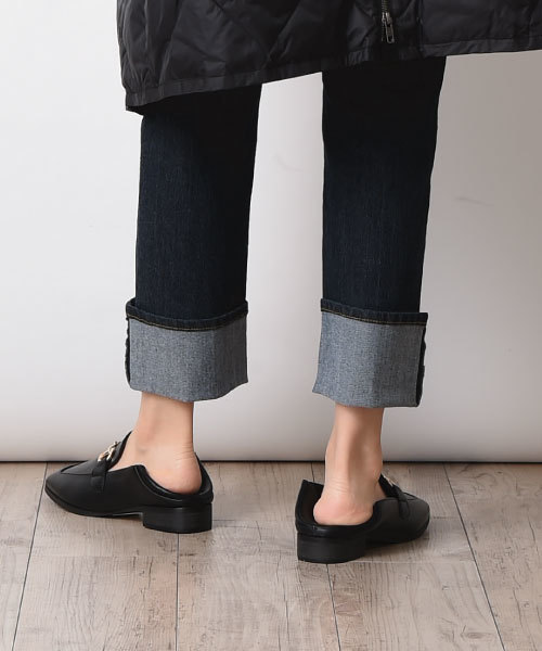 INTERPLANET（インタープラネット）の「ビット付２ＷＡＹローファー（ローファー・レディース・ブラック/キャメル・23.5cm/24.5cm）」の6枚目の写真