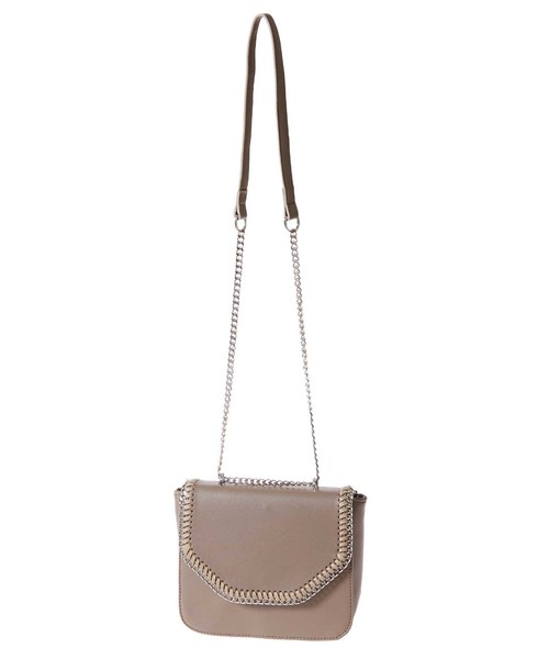 fifth(フィフス)の「フェイクレザーチェーンショルダーバッグ(ショルダーバッグ・レディース・ブラック/アイボリー/モカ・FREE)」の9枚目の写真