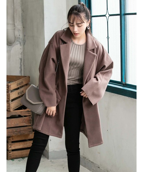 fifth(フィフス)の「フェイクレザーチェーンショルダーバッグ(ショルダーバッグ・レディース・ブラック/アイボリー/モカ・FREE)」の21枚目の写真