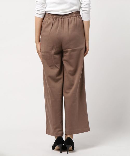 KOBE LETTUCE（コウベレタス）の「センターピンタックワイドパンツ（その他パンツ・レディース・ブラック/モカ/ベージュ系その他/チャコール・FREE）」の5枚目の写真