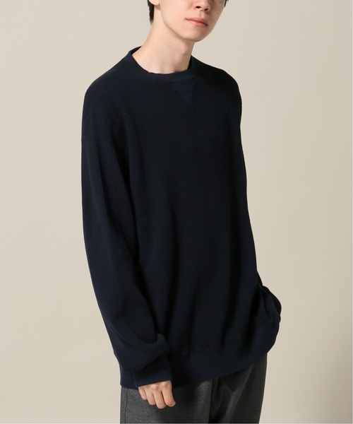 HBNS（ハバノス）の「【HBNS / ハバノス】 HEAVY THERMAL SWEAT（スウェット・メンズ・チャコールグレー/ブラック/ネイビー・LARGE/X-LARGE）」の3枚目の写真