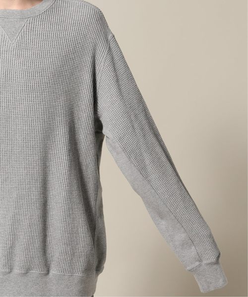 HBNS（ハバノス）の「【HBNS / ハバノス】 HEAVY THERMAL SWEAT（スウェット・メンズ・チャコールグレー/ブラック/ネイビー・LARGE/X-LARGE）」の10枚目の写真