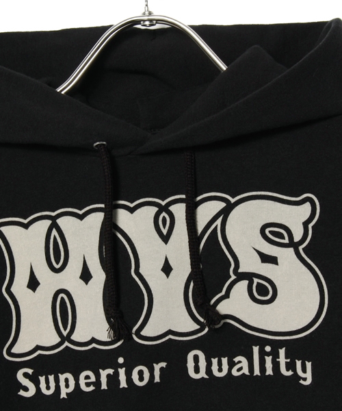 HYSTERIC MINI（ヒステリックミニ）の「MOTER CYCLES “Play For Speed” プルオーバーパーカー（パーカー・キッズ・ブラック/パープル・140/130）」の6枚目の写真