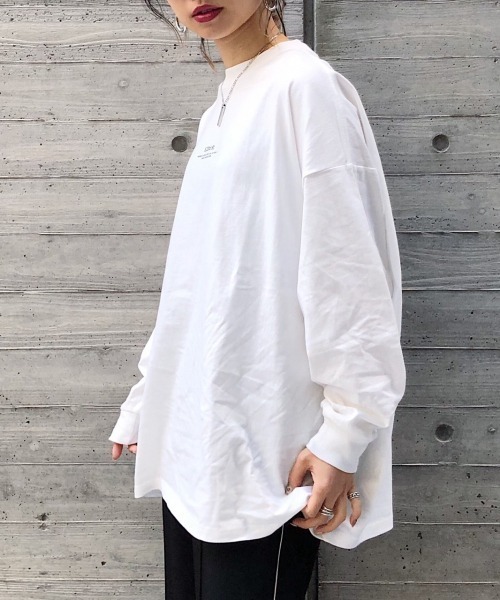 PAGEBOY(ページボーイ)の「ルーズロゴロンT(Tシャツ/カットソー・レディース・ブラック/ブラウン/オフホワイト/ブルー系その他・FREE)」の15枚目の写真