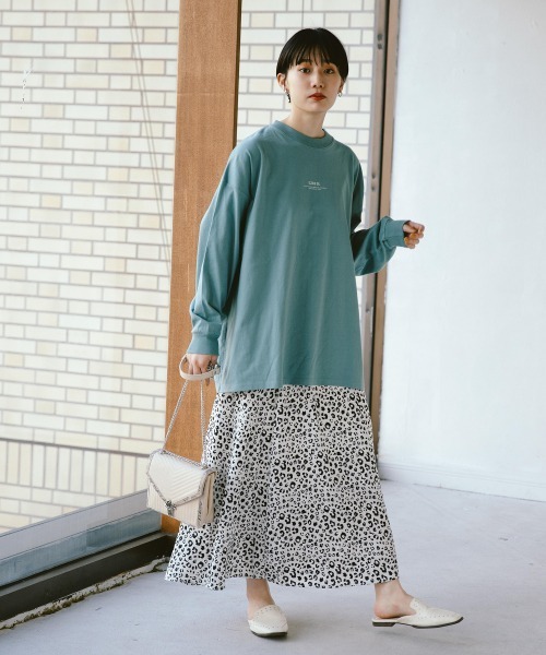 PAGEBOY(ページボーイ)の「ルーズロゴロンT(Tシャツ/カットソー・レディース・ブラック/ブラウン/オフホワイト/ブルー系その他・FREE)」の19枚目の写真