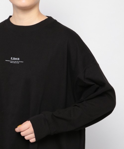 PAGEBOY(ページボーイ)の「ルーズロゴロンT(Tシャツ/カットソー・レディース・ブラック/ブラウン/オフホワイト/ブルー系その他・FREE)」の20枚目の写真