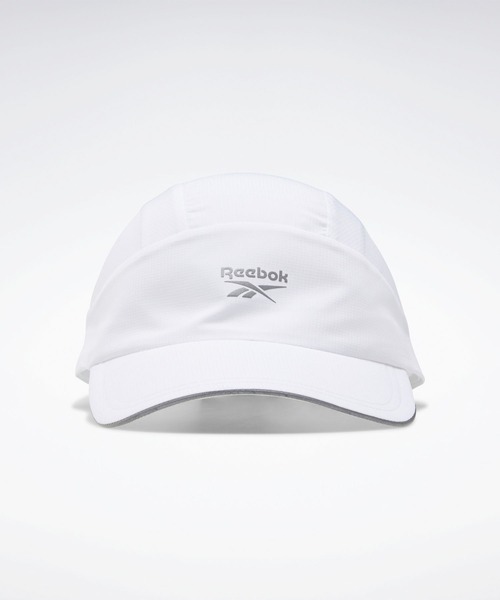Reebok(リーボック)の「ワンシリーズ ランニング キャップ / One Series Running Cap(キャップ・メンズ・ブルー/ブラック/ブラック×ブラック/コーラル/ライトグリーン/ホワイト・LARGE)」の2枚目の写真