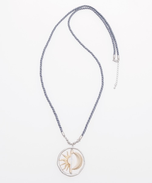 チャイハネ（チャイハネ）の「【チャイハネ】コスミックネックレス（ネックレス・レディース・ブラウン/グレー/ブルー・FREE）」の5枚目の写真