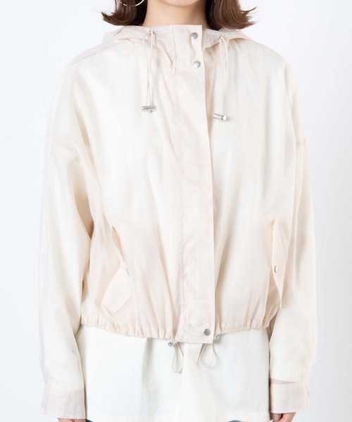 WEGO(ウィゴー)の「WEGO/シアーマウンテンパーカー(マウンテンパーカー・レディース・ピンク/ブラック/ナチュラル・FREE)」の14枚目の写真