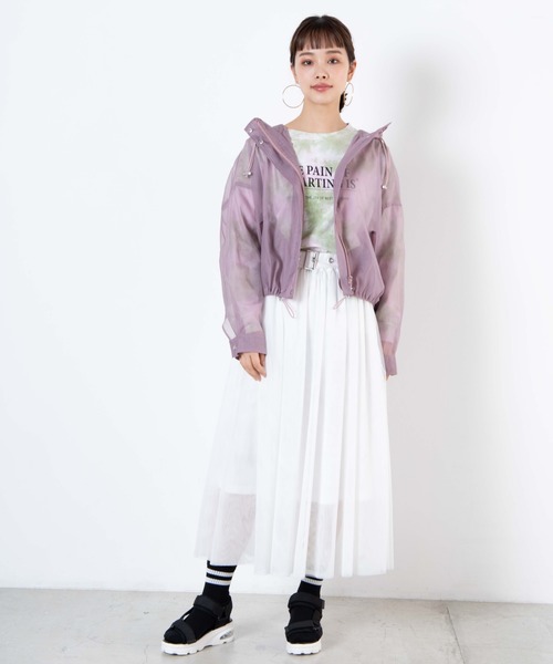 WEGO(ウィゴー)の「WEGO/シアーマウンテンパーカー(マウンテンパーカー・レディース・ピンク/ブラック/ナチュラル・FREE)」の10枚目の写真