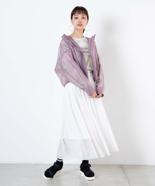 WEGO(ウィゴー)の「WEGO/シアーマウンテンパーカー(マウンテンパーカー・レディース・ピンク/ブラック/ナチュラル・FREE)」の11枚目の写真