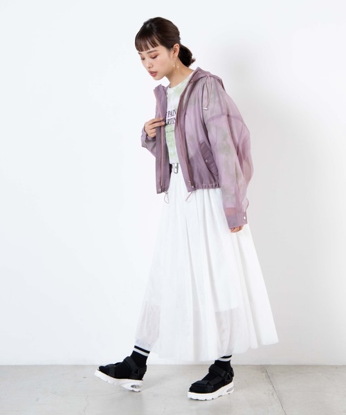 WEGO(ウィゴー)の「WEGO/シアーマウンテンパーカー(マウンテンパーカー・レディース・ピンク/ブラック/ナチュラル・FREE)」の12枚目の写真